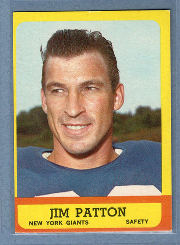 1963 Topps #58 Jim Patton SP EX-MT  GO141