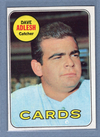 1969 Topps #341 Dave Adlesh (b) EX-MT  GOWABB