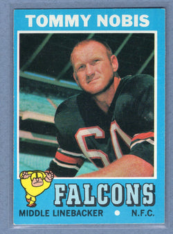 1971 Topps #60 Tommy Nobis EX-MT  GO260