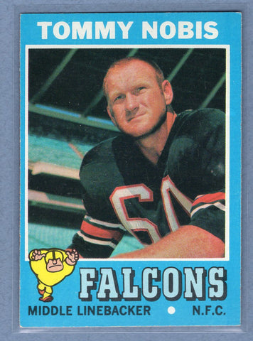 1971 Topps #60 Tommy Nobis EX-MT  GO260