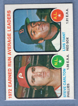1973 Topps #65 Earned Run Average Leaders (Carlton)  EX-MT  GO550
