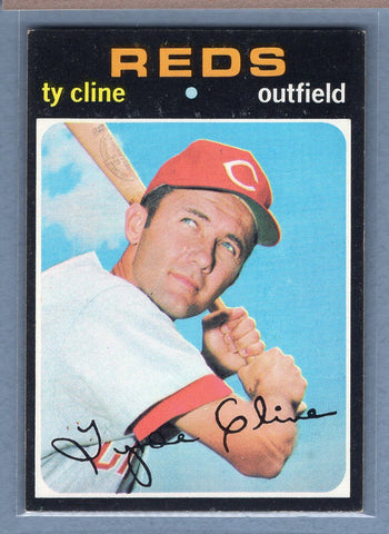 1971 Topps #319 Ty Cline (d) EX  GO950