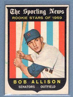 1959 Topps #116 Bob Allison (R) EX   GO410