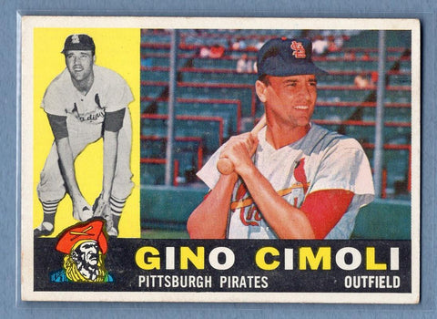 1960 Topps #58 Gino Cimoli VG-EX  GO550