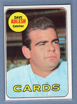 1969 Topps #341 Dave Adlesh (c) EX-MT  GOWABB