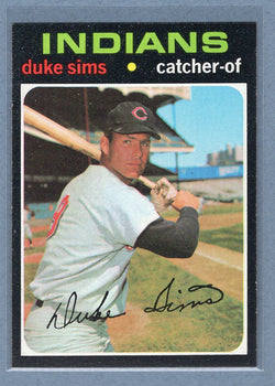1971 Topps #172 Duke Sims  (b) EX-MT  GO775