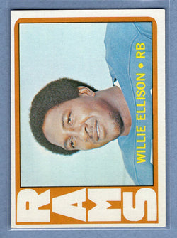 1972 Topps #62 Willie Ellison EX-MT  GO326