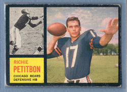1962 Topps #23 Richie Petitbon (st) VG  GO801