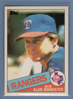 1985 Topps Tiffany #76 Alan Bannister NM