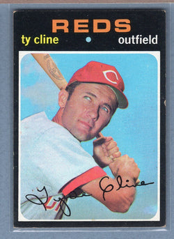 1971 Topps #319 Ty Cline (e) EX  GO950