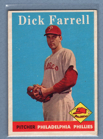 1958 Topps #76 Dick Farrell  VG-EX  GO387