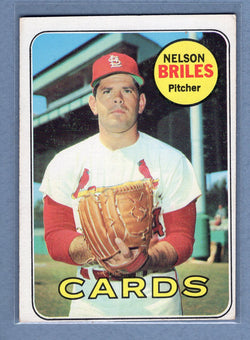 1969 Topps #60 Nelson Briles  EX  GO602