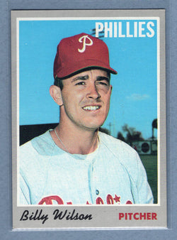 1970 Topps #28 Billy Wilson  (c) EX-MT  GO900