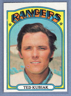 1972 Topps #23 Ted Kubiak Ex-Nm