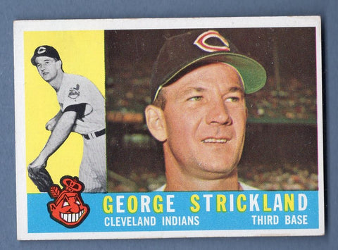 1960 Topps #63 George Strickland EX-MT  GO240B