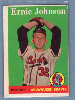 1958 Topps #78 Ernie Johnson  VG  GO387