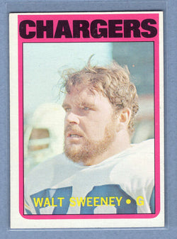 1972 Topps #63 Walt Sweeney EX-MT  GO326