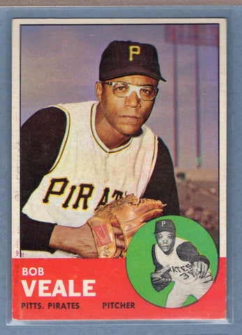 1963 Topps #87 Bob Veale EX-MT  GO522