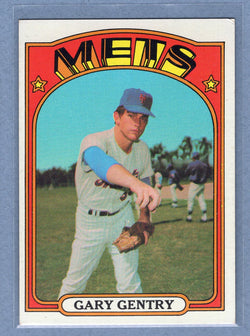 1972 Topps #105 Gary Gentry (st) EX   GO311