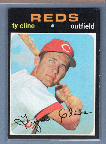1971 Topps #319 Ty Cline (f) EX  GO950