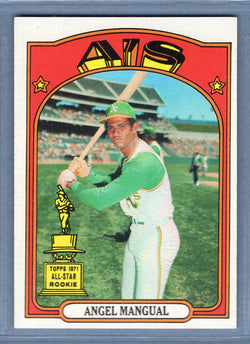 1972 Topps #62 Angel Mangual EX-MT   GO464