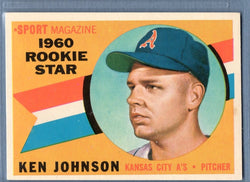 1960 Topps #135 Ken Johnson VG-EX Set Break 1