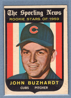 1959 Topps #118 John Buzhardt VG-EX   GO410