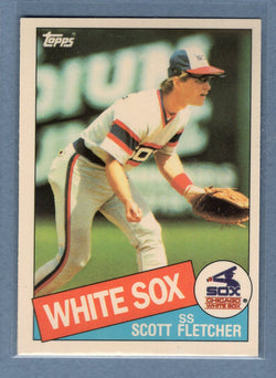 1985 Topps Tiffany #78 Scott Fletcher NM