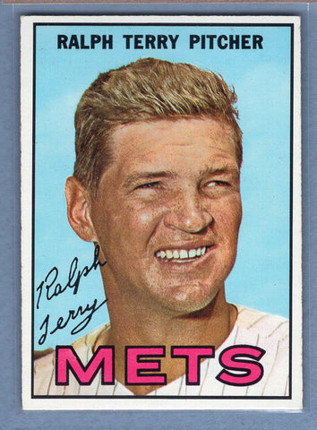1967 Topps #59 Ralph Terry EX-MT  GO360