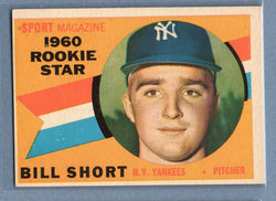 1960 Topps #142 Bill Short  VG-EX  GO257