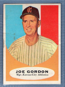 1961 Topps #224 Joe Gordon (HOF)(b) VG-EX   GO417