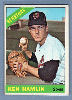1966 Topps #69 Ken Hamlin VG-EX  GO300