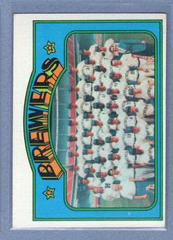 1972 Topps #106 Milwaukee Brewers EX   GO311