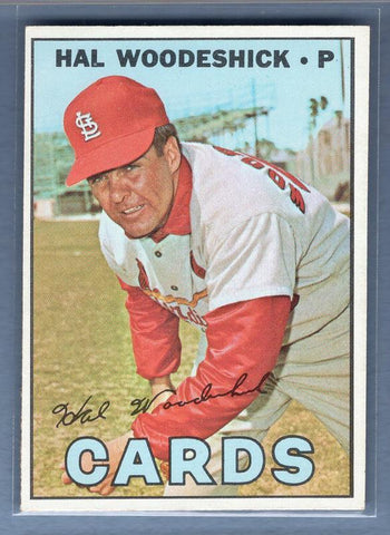 1967 Topps #324 Hal Woodeshick EX-MT  GO397