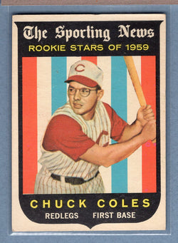 1959 Topps #120 Chuck Coles (a) EX   GO410