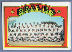 1972 Topps #21 Braves Team Ex-Nm