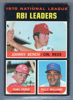 1971 Topps #64 N.L. RBI Leaders (Bench)  EX  GO747