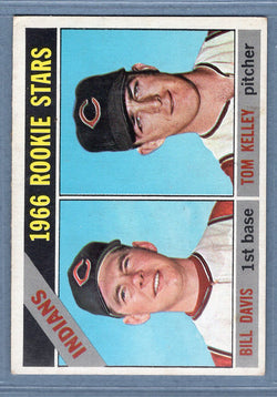 1966 Topps #44 Indians Rookies VG-EX  GO368