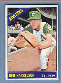 1966 Topps #55 Ken Harrelson (d) VG-EX  GO470