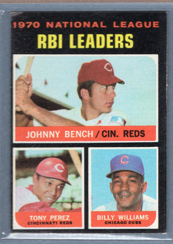 1971 Topps #64 N.L. RBI Leaders (Bench)  EX  SB1