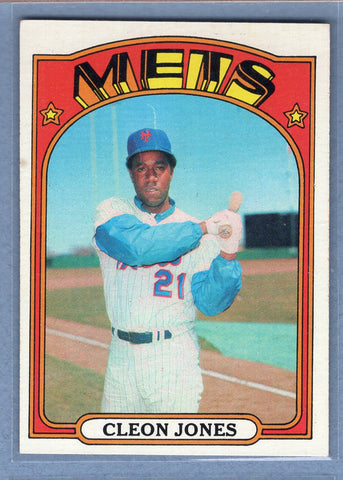 1972 Topps #31 Cleon Jones (b) EX-MT  GO315