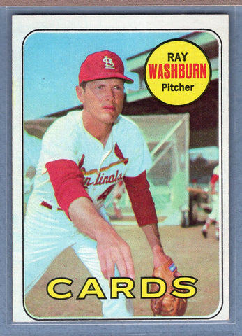 1969 Topps #415 Ray Washburn EX  GO645
