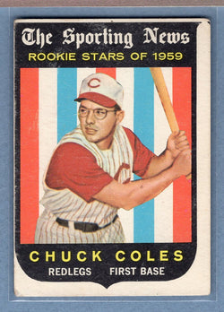 1959 Topps #120 Chuck Coles (b) VG   GO410