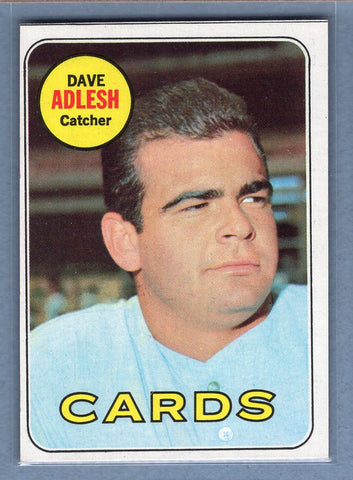 1969 Topps #341 Dave Adlesh (g) EX-MT  GOWABB