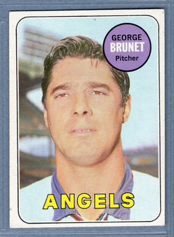 1969 Topps #645 George Brunet EX-MT  GO661