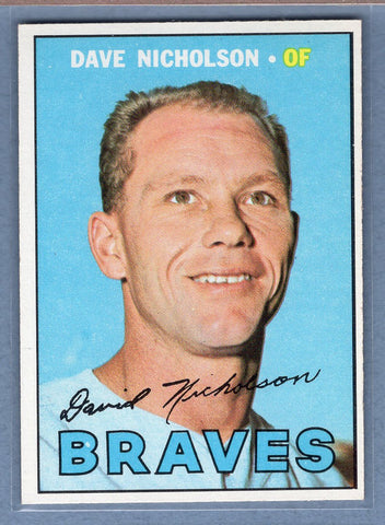 1967 Topps #113 Dave Nicholson EX-MT  GO390