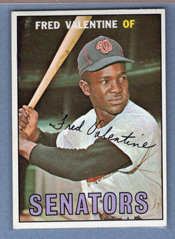 1967 Topps #64 Fred Valentine EX-MT  GO360