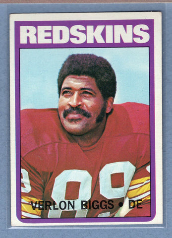 1972 Topps #72 Verlon Biggs EX  GO210
