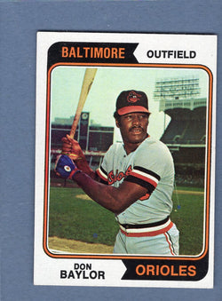 1974 Topps Baseball #187 Don Baylor NM-MT 001