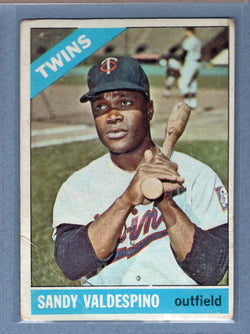1966 Topps #56 Sandy Valdespino (a) VG  GO470